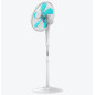 Ventilador pie cecotec energysilence 530 blanco