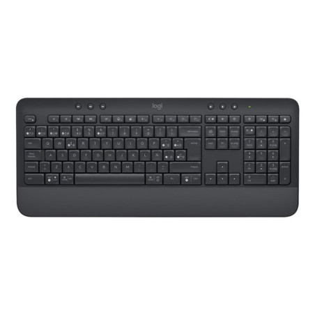 Teclado logitech signature k650 wireless inalambrico grafito