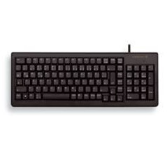 Teclado cherry slim reducida pad numerico usb negro