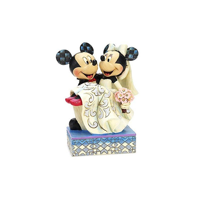 Figura enesco disney mickey & minnie boda