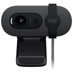 Webcam logitech brio 105 grafito full hd -  usb