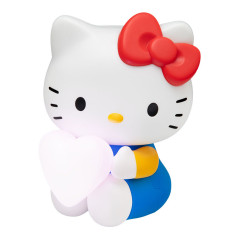 Lmpara 3d paladone hello kitty con corazn 16 cm