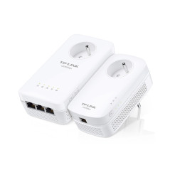 Kit de adaptadores powerline ac tp - link tl - wpa8631p kit dual band
