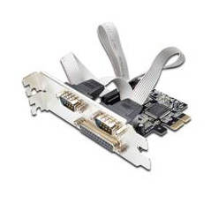 Tarjeta ewent combo serie & paralelo pci express 2+1 puertos