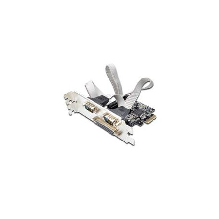 Tarjeta ewent combo serie & paralelo pci express 2+1 puertos