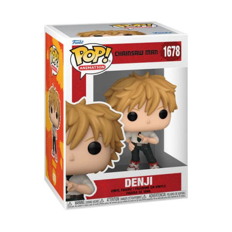 Funko pop animacin chainsaw man denji