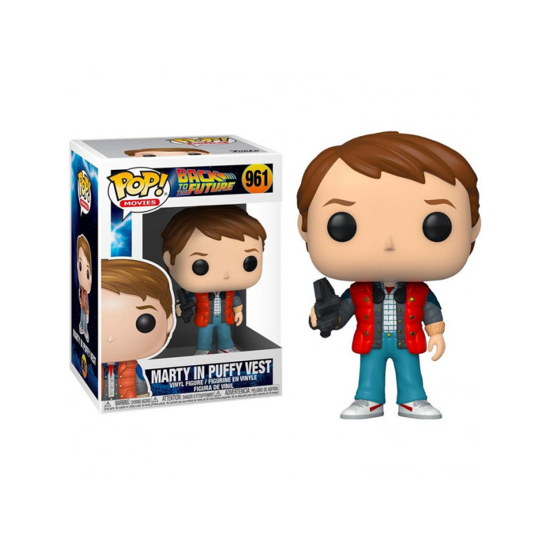 Funko pop regreso al futuro marty con chaleco hinchado 48705