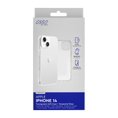 Carcasa myway para apple iphone 14 transparente