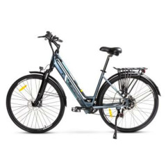Bicicleta electrica smartgyro sunset titanium 250w 1000mah 50km auto