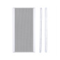 Kit panel malla frontal rgb lian li o11d evo white