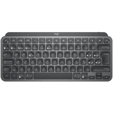 Teclado logitech mx keys mini grafito wireless inalambrico qwerty espaol