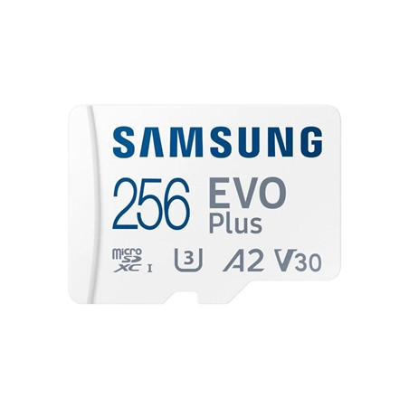 Tarjeta micro sd samsung microsdhc evo plus new 256gb clase 10