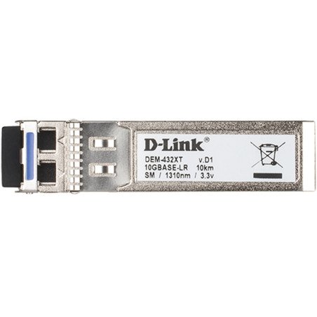 Adattatore sfp+ d - link dem - 432xt 10gbase - lr 10km fibra ottica