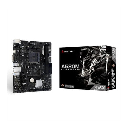Placa base biostar am4 a520mhp matx