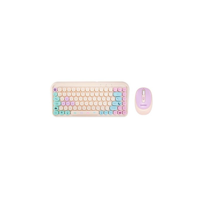 TECLADO+RATON FR-TEC TANOOKI COZY