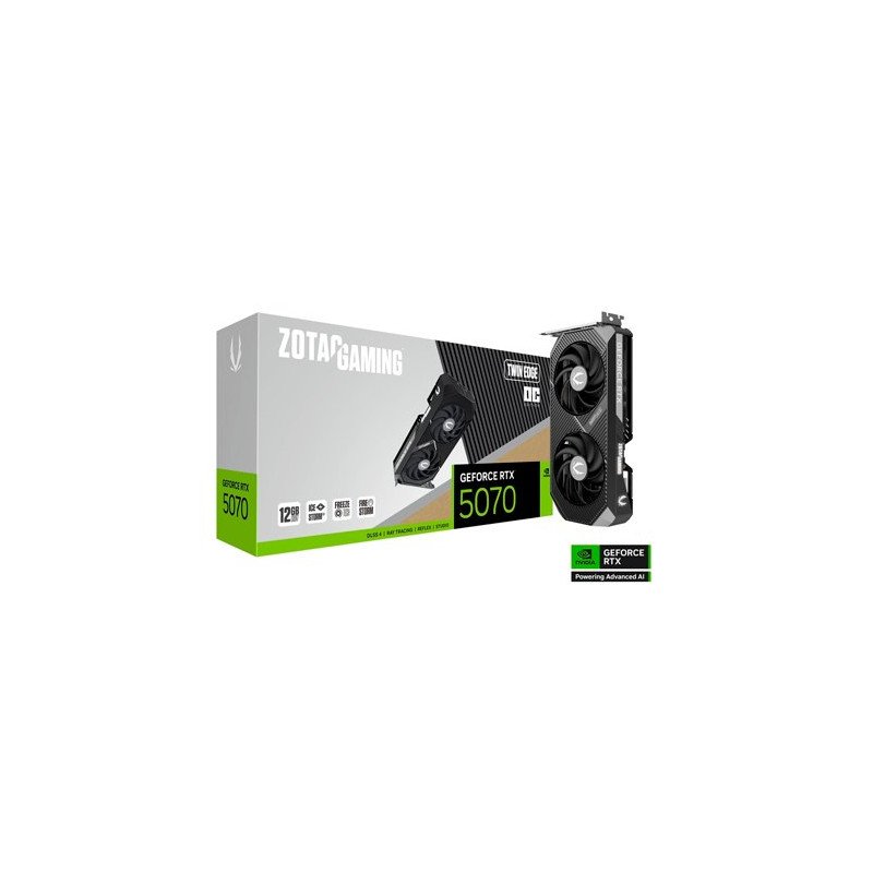 TARJETA GRÁFICA ZOTAC RTX 5070 TWIN EDGE OC 12GB