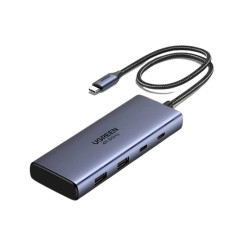 HUB UGREEN 7EN1 USB-C A 2XHDMI+2XUSB-A+2XUSB-C+PD