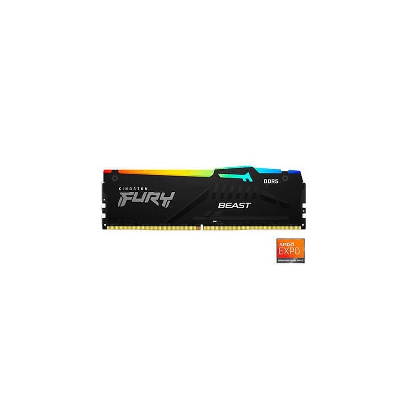 MODULO MEMORIA RAM DDR5 16GB 5600MHz KINGSTON FURY BEAST RG