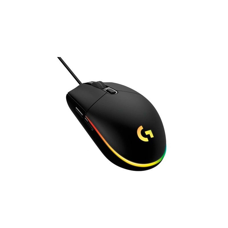 RATON OPTICO LOGITECH GAMING G102 NEGRO