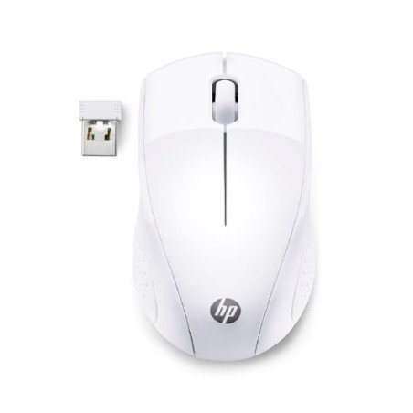 RATON OPTICO HP 220 WIRELESS BLANCO NIEVE