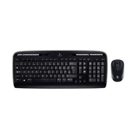 TECLADO+RATÓN LOGITECH MK330 WIRELESS NEGRO