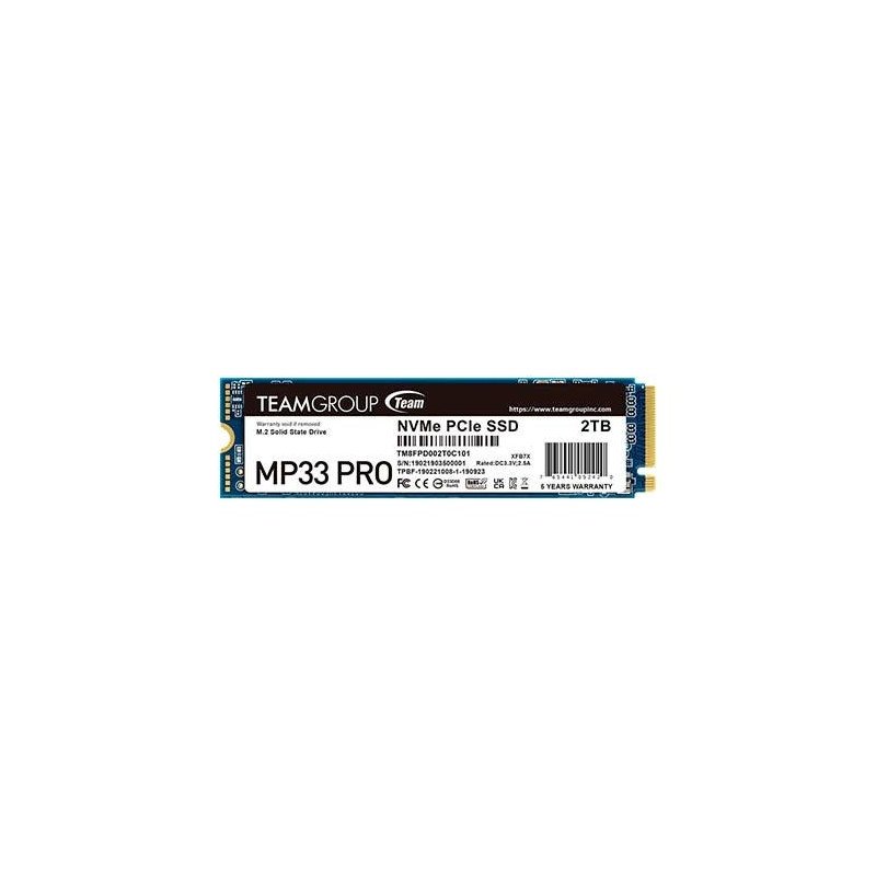 DISCO DURO M2 SSD 2TB TEAMGROUP MP33 PRO GEN3x4 PCI-E 3.0