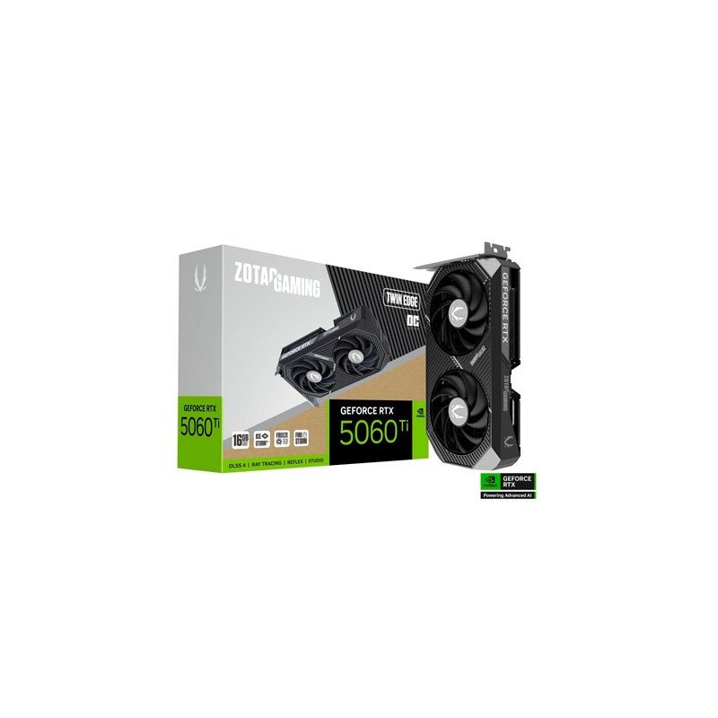 TARJETA GRÁFICA ZOTAC RTX 5060TI 16GB TWIN EDGE OC GDDR7
