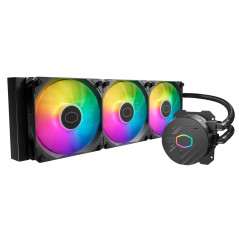 DISS A LIQUIDO COOLER MASTER -MASTERLIQUID 360 CORE II ARGB - STK UNIVERS. 3*120mm BK - MLW-D36M-A18PA-R1