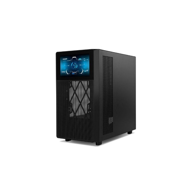 TORRE ATX NOX HUMMER BIOS LCD 8  BLACK