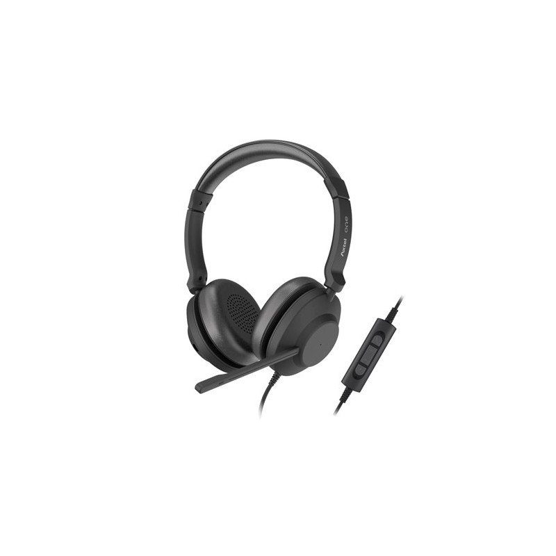 AURICULARES AXTEL ONE UC STEREO USB-A +USB-C