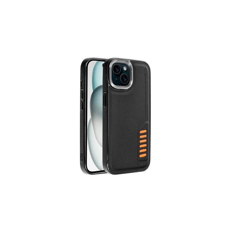 FUNDA COOL IPHONE 15 MILANO NEGRO