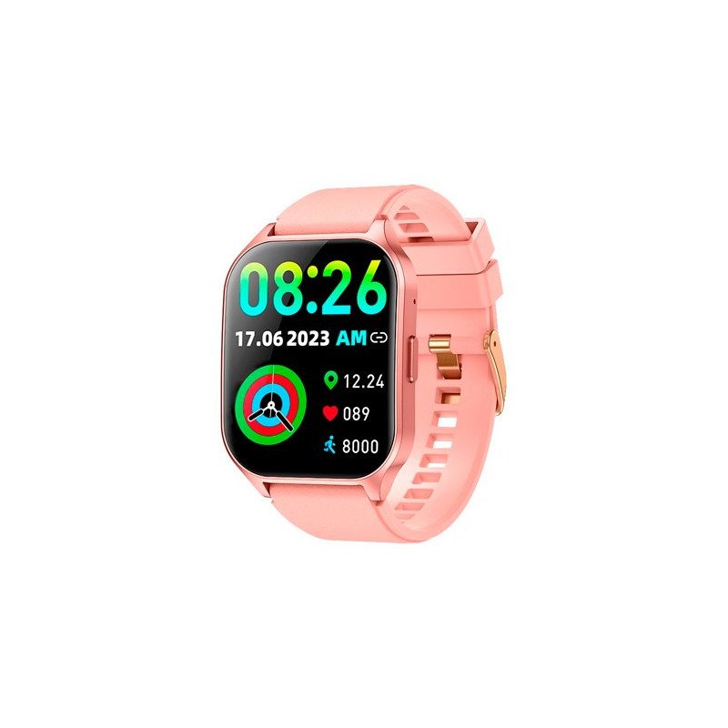 SMARTWATCH COOL AMOLED CURVED ROSA
