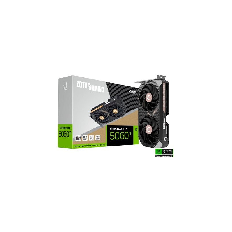 TARJETA GRÁFICA ZOTAC RTX 5060TI 16GB AMP GDDR7