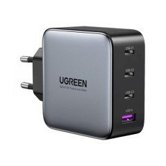 Ugreen Nexode S 100W 4-Port GaN Fast Charger EU gray Computer portatile, Telefono cellulare, Computer portatile, Power bank,