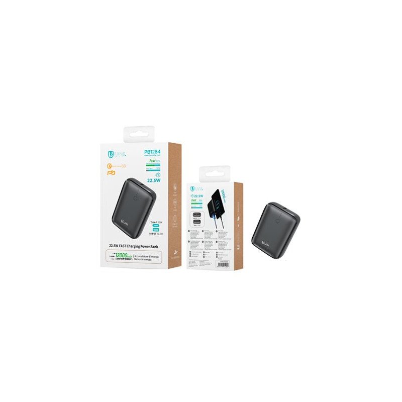 MINI POWER BANK UNI DE CARGA RÁPIDA DE 22.5W