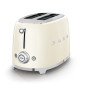 SMEG TOASTER 2X2 50´STYLE CREAM TSF01CREU
