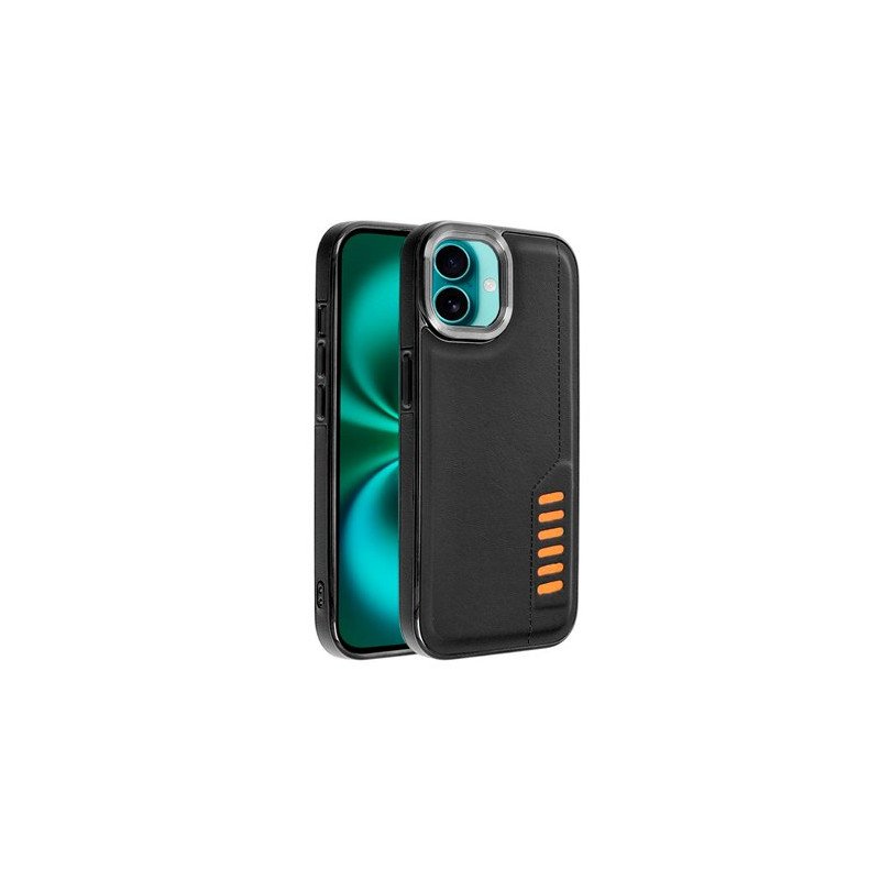 FUNDA COOL IPHONE 16 PLUS MILANO NEGRO