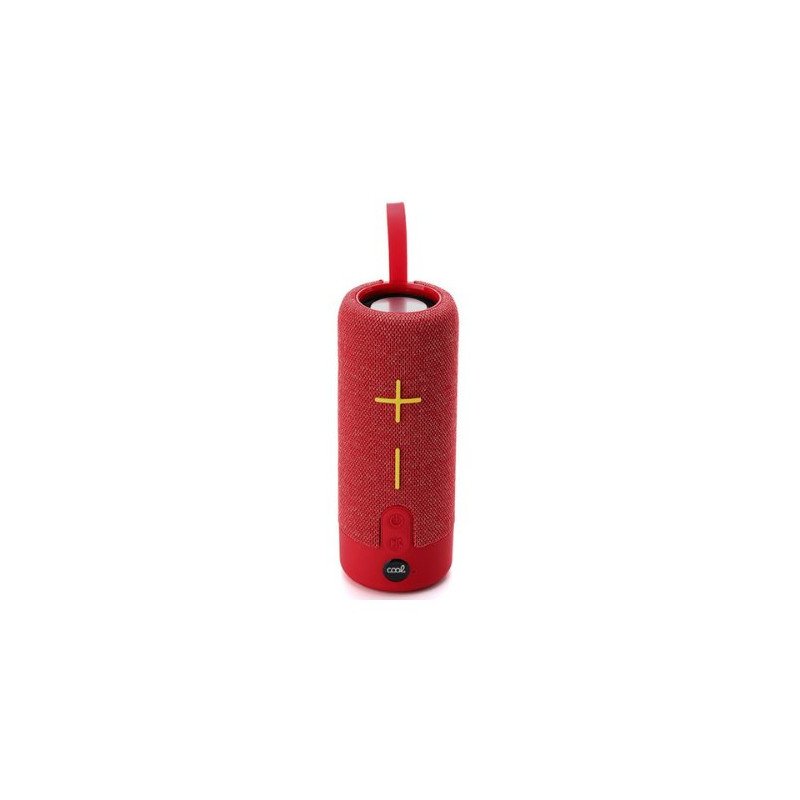 ALTAVOZ BLUETOOTH COOL BASS 10W ROJO