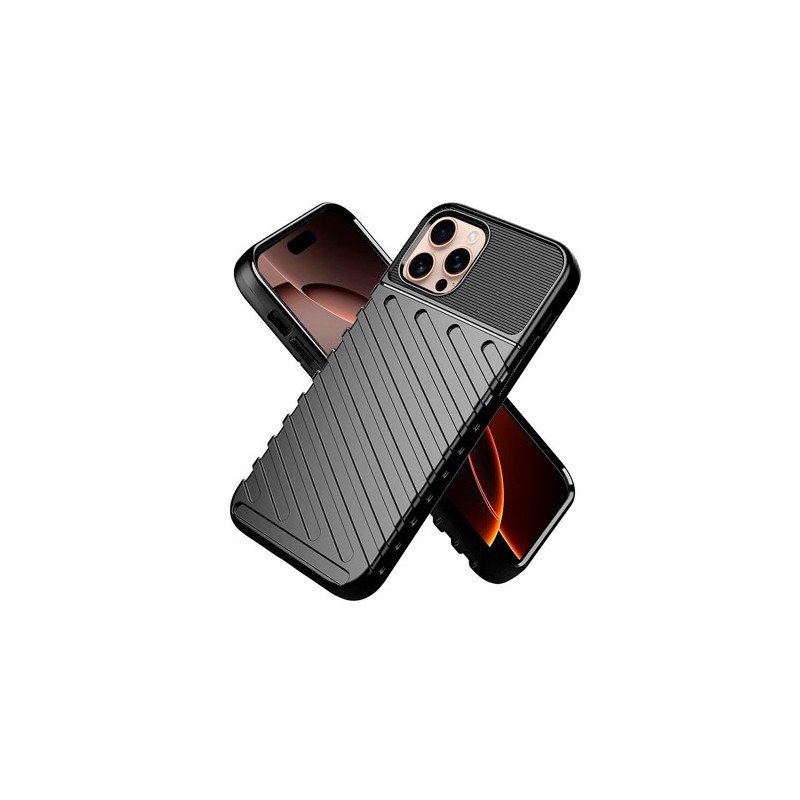 FUNDA COOL IPHONE 16 PRO MAX THUNDER NEGRO