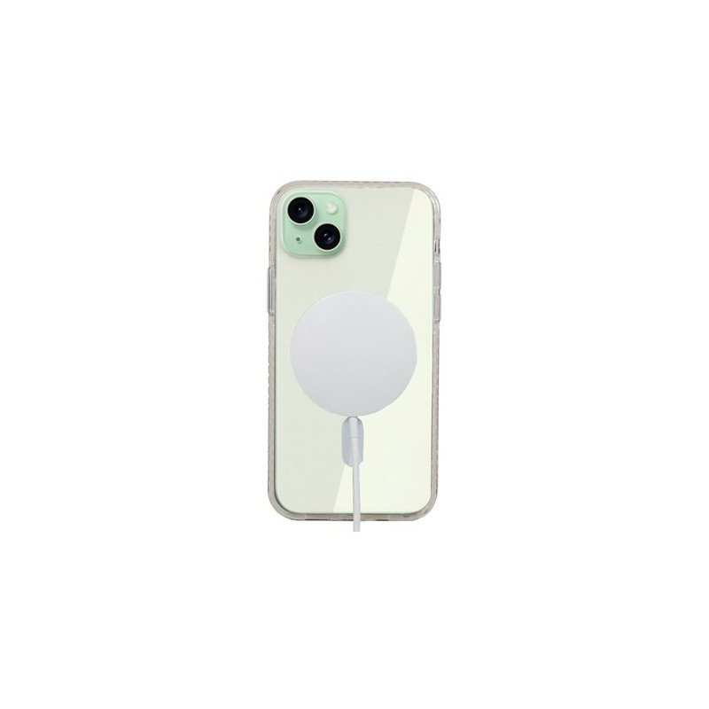 FUNDA COOL IPHONE 15 PLUS MAGNETICA TRANSPARENTE