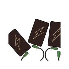 CABLE HUNE ECO TRENZADO 1.2M 3 EN 1 BOSQUE