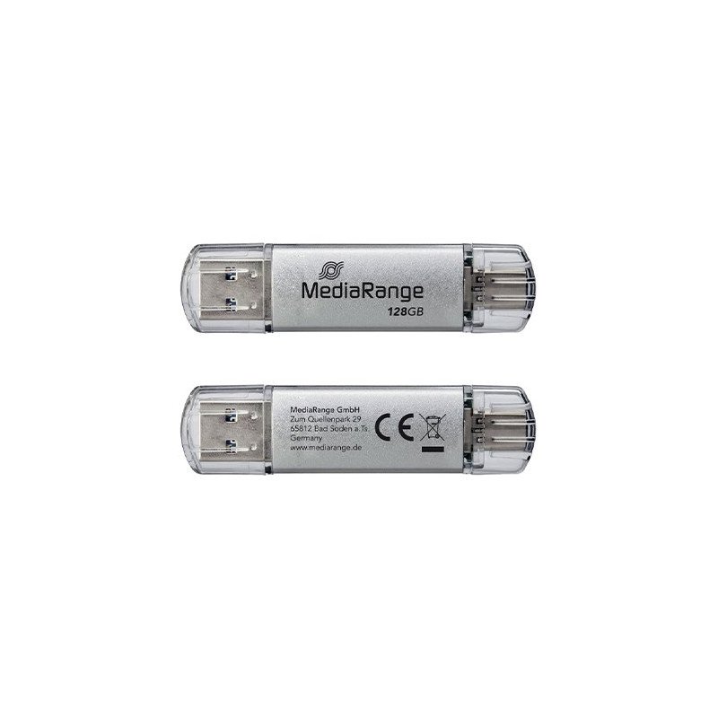 PENDRIVE COMBO 128GB USB 3.2 MEDIARANGE HIGH P.
