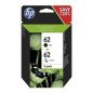 Pack cartucho tinta hp n9j71ae n62 negro - tricolor