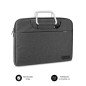Funda subblim business laptop sleeve para portatil 13.3 pulgadas - 14 pulgadas gris