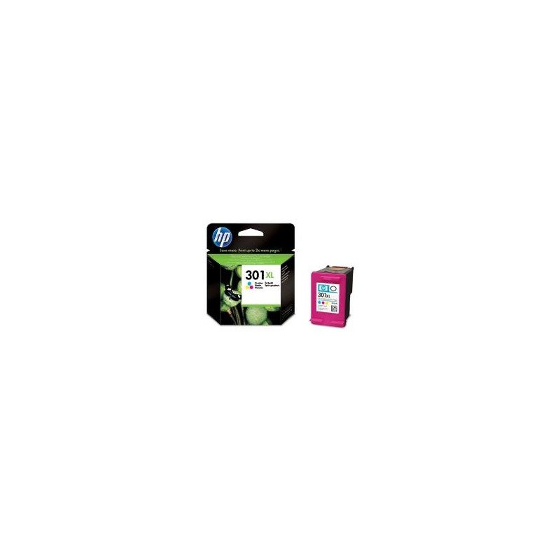 Cartucho tinta hp 301xl ch564ee tricolor 6ml 1050 -  2050 -  2050s