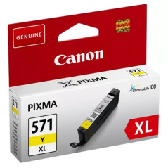 Cartucho dyed canon cli - 571y xl amarillo mg5751 mg6851 mg7750
