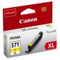 Cartucho tinta canon cli - 571y xl amarillo mg5751 mg6851 mg7750