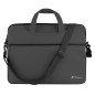 Funda maletin neopreno phoenix para porttil o tablet hasta 14 pulgadas interior terciopelo negro