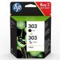 Pack cartucho tinta hp 3ym92ae n 303