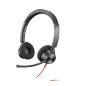 Auriculares poly estreo blackwire 3325 con certificacin microsoft teams usb - c + conector de 35 mm + adaptador usb - c - a
